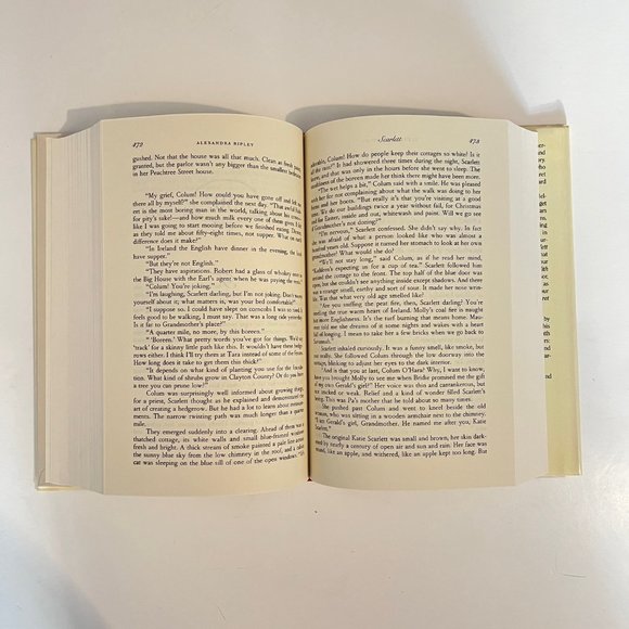 Vintage 1991 "Scarlett" Gone with the Wind- Hardcover- not used - Picture 14 of 14